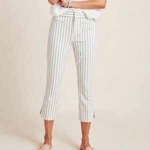 Anthropologie Essential Slim Striped Pant
